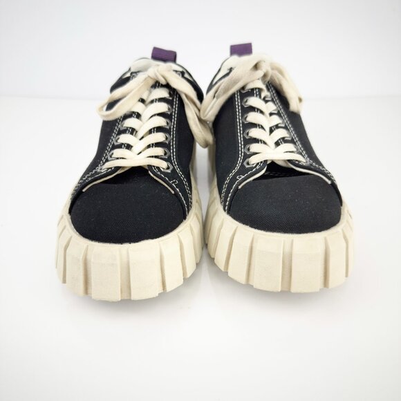 EYTYS Odessa Canvas‎ Low cut Black Sneakers White Luge Soles sz 8.5 - Picture 8 of 16
